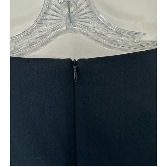 MM Lafleur The Novara Sheath Dress Navy Career Office Work Business Size 8 - Picture 8 of 13